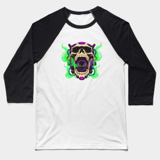 Mecha Skull 1.4 Baseball T-Shirt